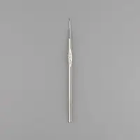 Крючок для вязания, железный, d=0.5 мм, 12.5 см