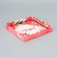 Коробка для печенья, &laquo;Прекрасной&raquo;, 21&times;21&times;3 см