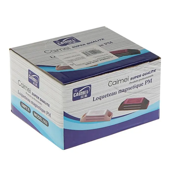 Магнит мебельный M002BR, 60&times;13, средний, коричневый