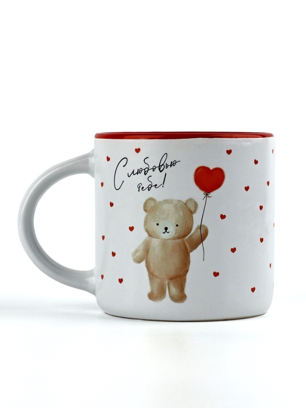 Кружка керамическая Дорого внимание &laquo;С любовью&raquo;, 380 мл