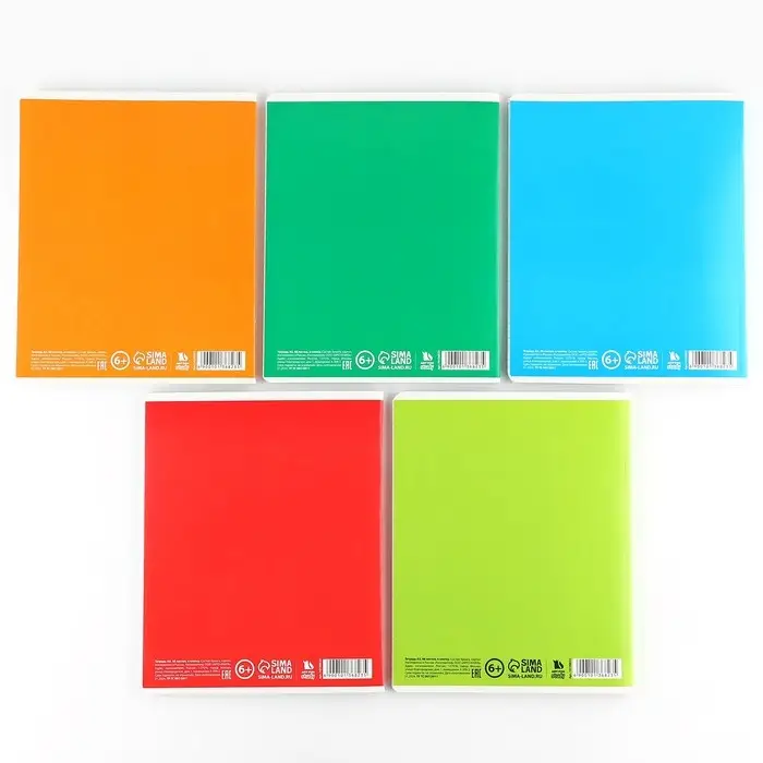 Тетрадь в клетку, 48 л., А5, на скрепке, блок №2 &laquo;Типичный ученик&raquo;, твин лак, уф лак, МИКС