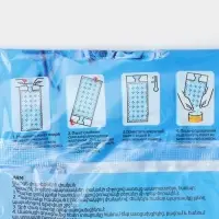 Пакеты для льда, 140 кубиков, 5 шт