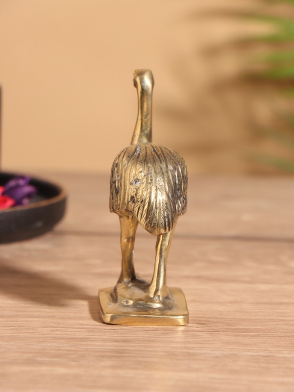 Сувенир бронза "Страус" 7х4х10 см