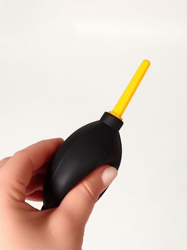 Груша для сушки клея д/мастеров по наращ ресниц 14,5*5см пластик/силикон МИКС пакет QF