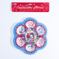 Пасхальная подставка на 6 яиц &laquo;Композиция&raquo; на пасху, 21,5 х 19.9см