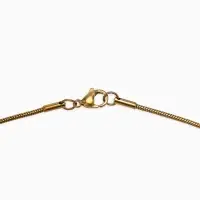 Кулон на цепочке "Ракушка", цвет золото 75см