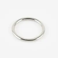 Кольцо для бретелей, металлическое, 10 мм, 20 шт., цвет серебряный