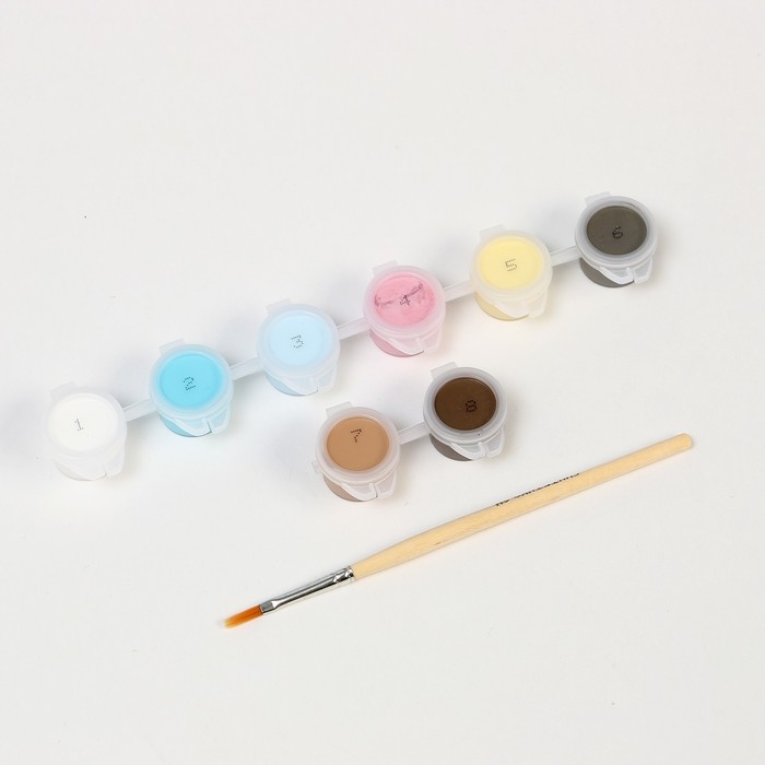 Картина по номерам для детей &laquo;Щенок на облачке&raquo;, 21 х 15 см