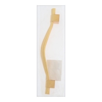 Ручка-скоба CAPPIO RSC018, цинк, м/о 128 мм, цвет золото