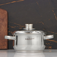 Кастрюля &laquo;Гретта&raquo;, 1.8 л, d=16 см, капсульное дно, индукция