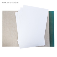 Папка для акварели А3, 20 листов "Пейзаж", блок 180 г/м2, рисовальная