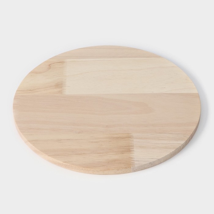 Доска разделочная Magistro &laquo;Дубрава&raquo;, d=25 см, дуб