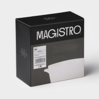 Салатник керамический Magistro Whitewarm, 500 мл, 15&times;12,5&times;6 см