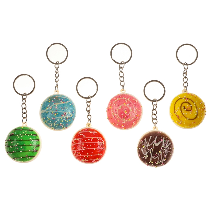 Мялка-сквиш &laquo;Сладкоежка&raquo;, на брелоке, цвет МИКС