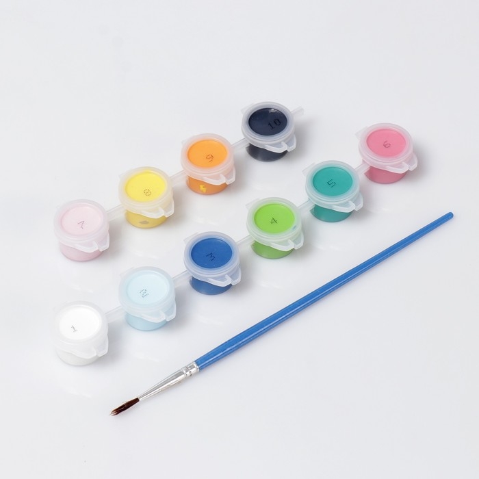 Картина по номерам для детей &laquo;Яркие зверята&raquo;, 20 х 30 см