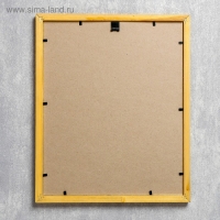 Фоторамка  дерево 24х30 см сосна (пластиковый экран), МИКС