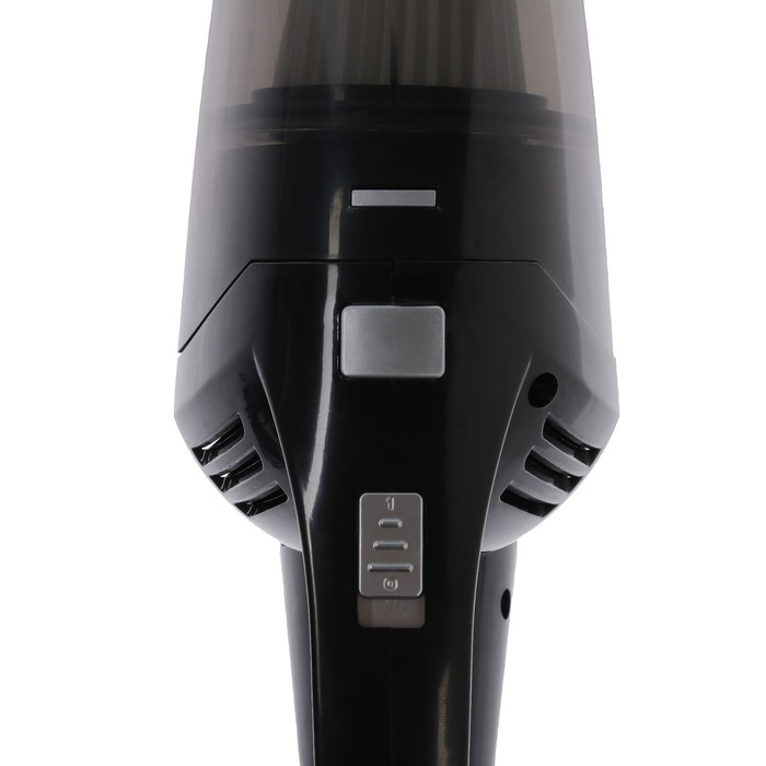 Пылесос автомобильный CYCLONE TURBO 100 Вт, 12 В, 5 насадок, черный