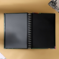 Фотоальбом на выпускной &laquo;Выпускник школы&raquo; 20 магнитных листов, цвет страниц чёрный