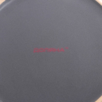 Тарелка керамическая обеденная Доляна &laquo;Ваниль&raquo;, d=27 см, цвет серый