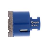 Коронка алмазная ТУНДРА, для УШМ, 50 х 35.8 мм, М14