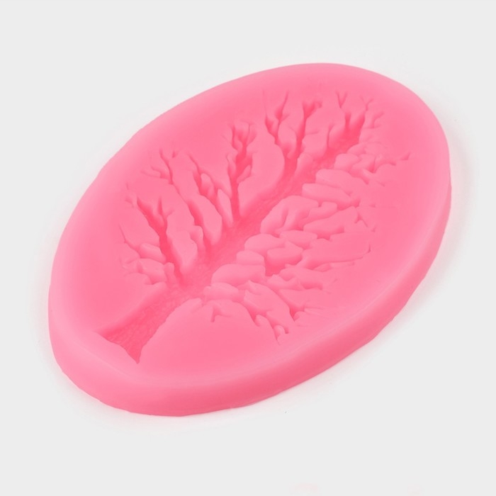 Молд &laquo;Дерево&raquo;, силикон, 8,2&times;6 см, цвет МИКС