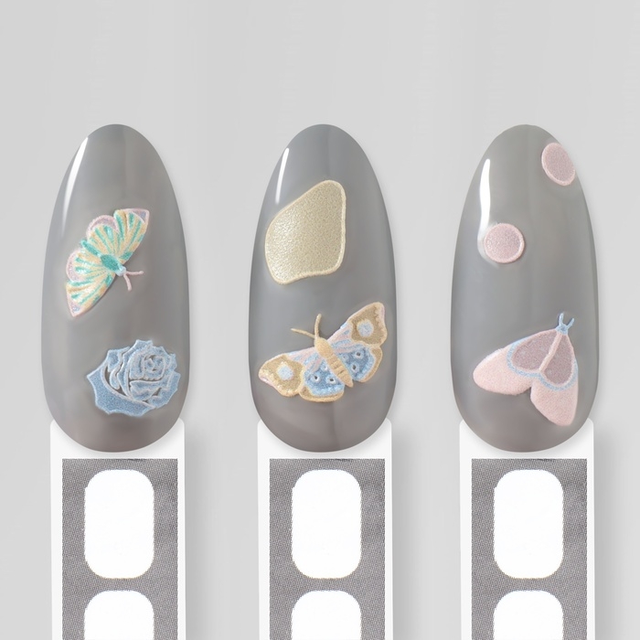 Наклейки для ногтей &laquo;Мозаика&raquo;, объёмные, разноцветные