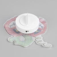 Светодиодная игрушка &laquo;Тыква&raquo; 7.5 &times; 8 см, батарейки AG13х3 ( в комплекте), свечение мульти