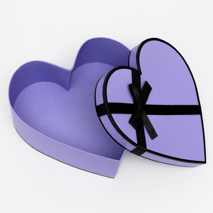 Набор коробок 3 в 1 "Сердца", 33 x 32 x 11.5 - 26 x 25 x 9.5 см