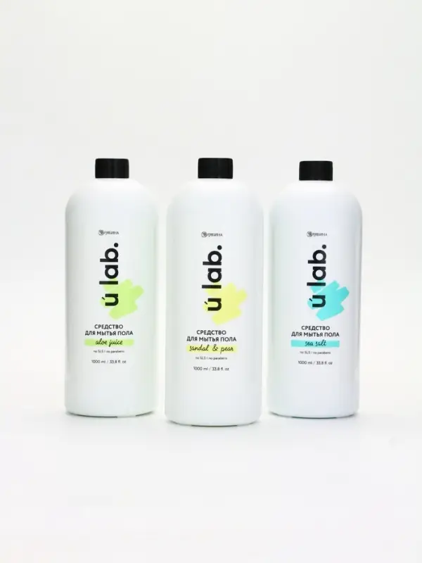 Средство для мытья пола, аромат мякоть алоэ, 1000 мл, ULAB