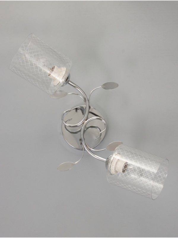 Люстра "Клара" 2х40Вт Е27 хром