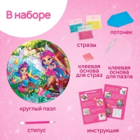 Пазл с алмазной мозаикой "Лесные феи"