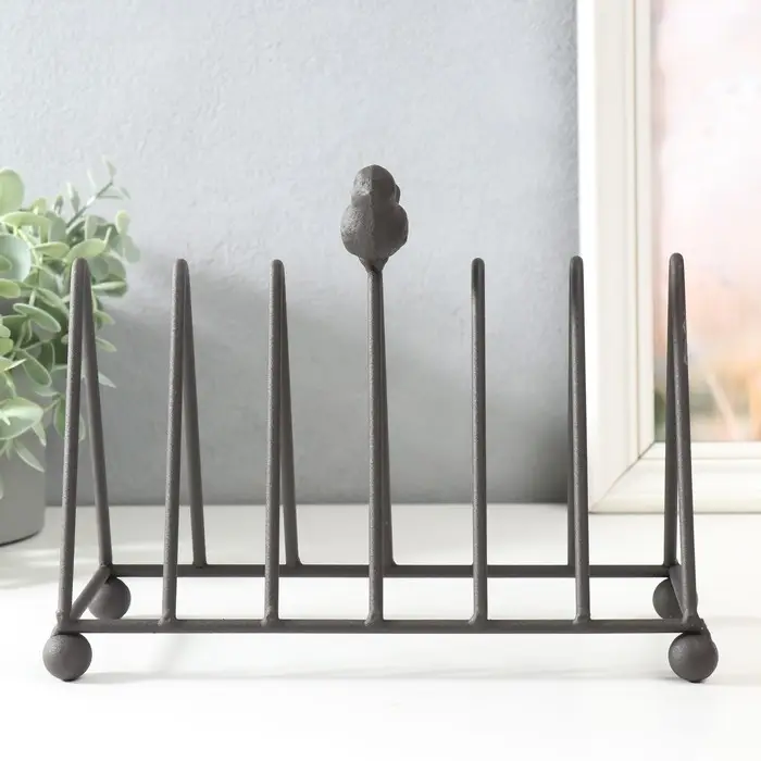 Фигурка-подставка для книг &laquo;Птичка&raquo;, чугун, 24&times;11&times;18 см