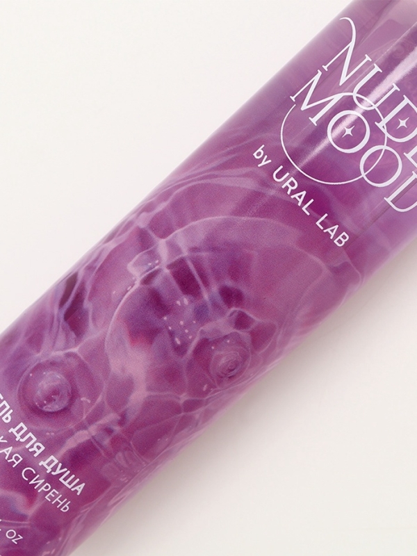 Подарочный набор URAL LAB: гель для душа 250 мл, аромат сирени и соль для ванны с лепестками лаванды 150 г