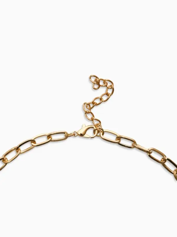 Цепь с подвесками "Вишня-клубника", цвет красный в золоте 40+удл