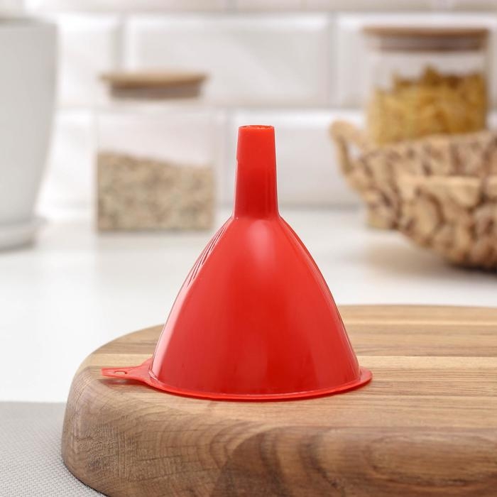 Набор воронок, 3 шт, 9&times;8 см, 8&times;7 см, 6,5&times;6,5 см, цвет МИКС