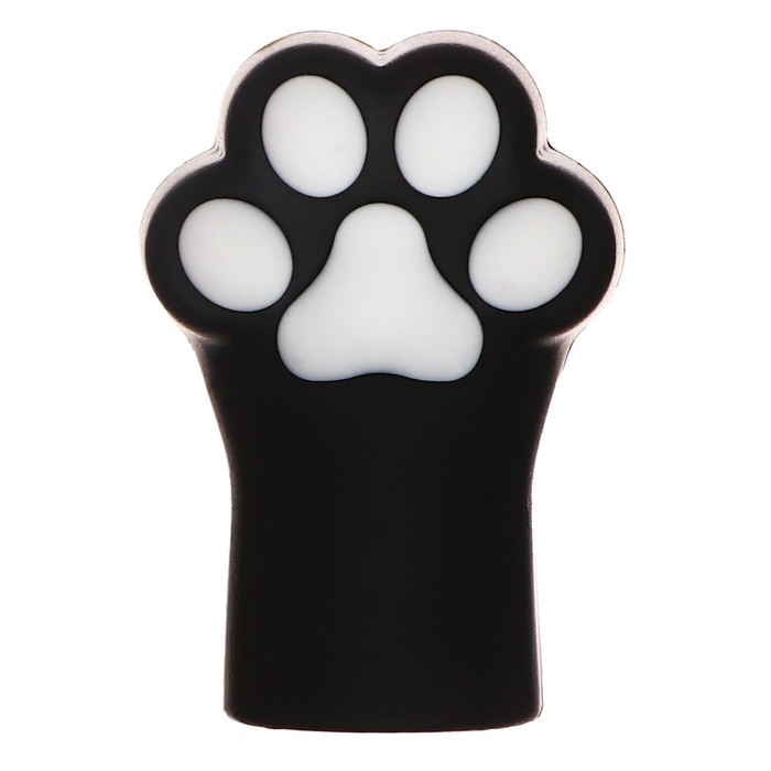 Точилка 1 отверстие, deVENTE Cat Paw, с покрытием Soft Touch