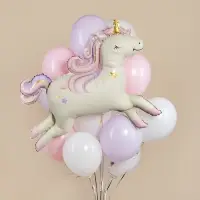 Воздушный шар фольгированный 38" &laquo;Волшебный единорог&raquo;, фигура