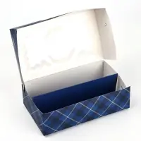 Кондитерская упаковка для макарун с окном, &laquo;Настоящему мужчине&raquo;, 11 х 19 х 5.5 см