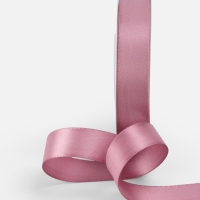 Лента атласная двухсторонняя №165 20мм*25&plusmn;1м пыльная роза TR