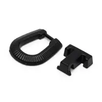 Ручка-кнопка CAPPIO EARRING, алюминий, цвет черный