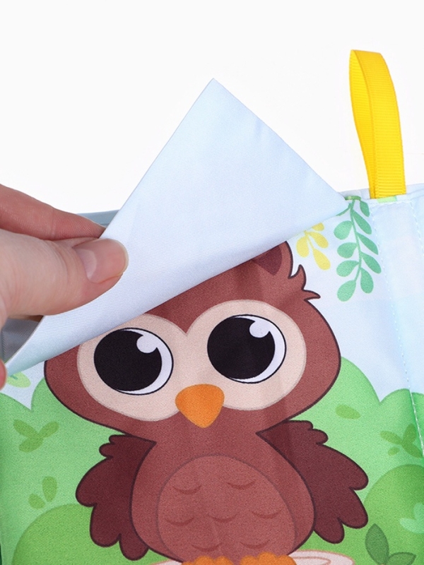 Книжка-шуршалка &laquo;Животные: Кто живёт в лесу?&raquo;