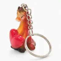 Брелок новогодний &laquo;Лошадь с сердцем&raquo;, 3,5 см