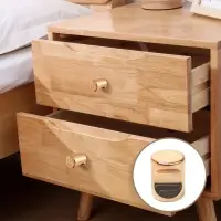 Ручка-кнопка CAPPIO РК102, d=18 мм, пластик, цвет золото