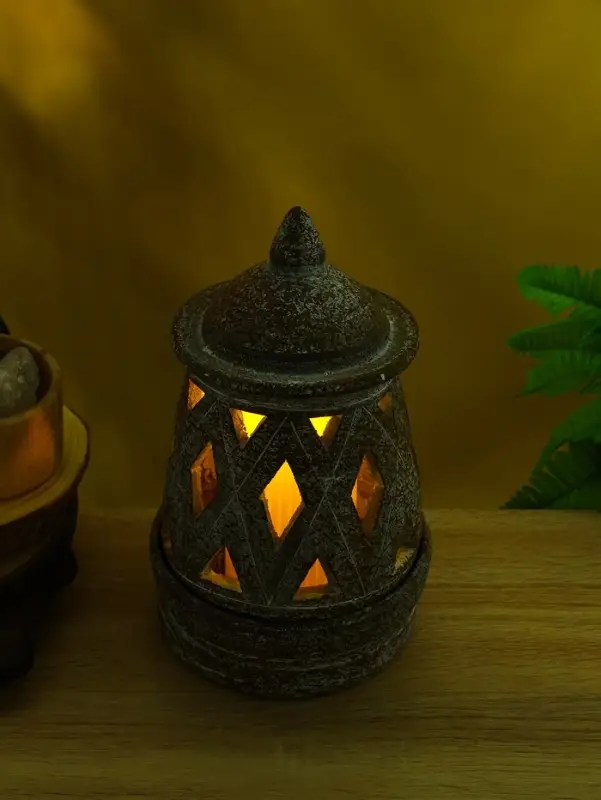 Подсвечник терракота &laquo;Фонарь&raquo;, 17&times;17&times;29 см