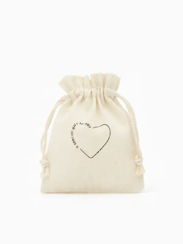 Мешочек подарочный &laquo;Нежность лён&raquo;, 10&times;12 см, бежевый