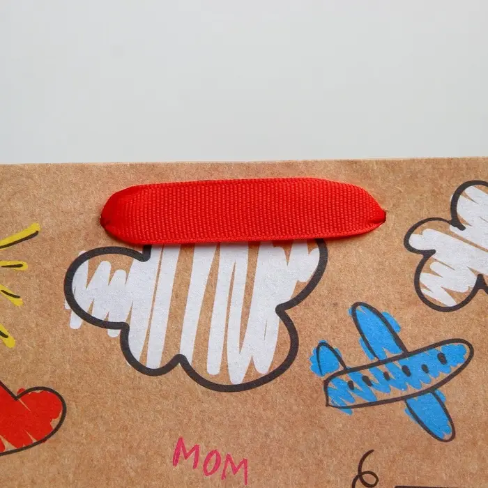 Пакет подарочный крафтовый, упаковка, &laquo;My family&raquo;, MS 18 х 23 х 10 см