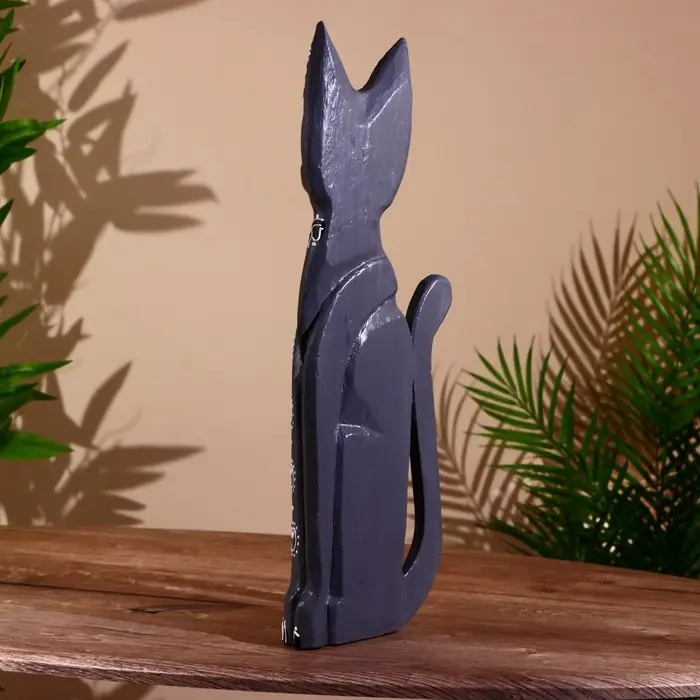 Сувенир "Кошка" албезия 50 см