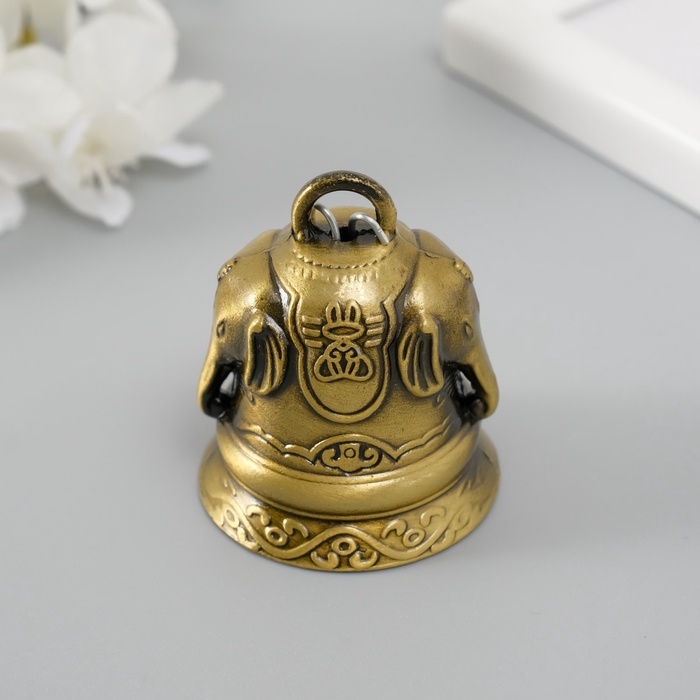 Колокольчик "Слоны" набор 2 шт 5х4,2х4,2 см