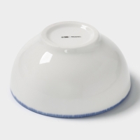 Салатник "Blue Lagoon" Magistro 13см, 13х6,3, цвет белый, синий