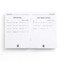 Глюкофон - музыкальный инструмент, цветок белый, 11 лепестков, 18 х 18 х 11 см